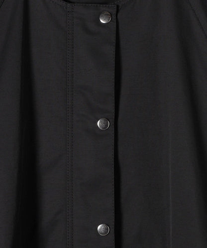 SHIPS any:〈撥水〉ノーカラー テント モッズ コート