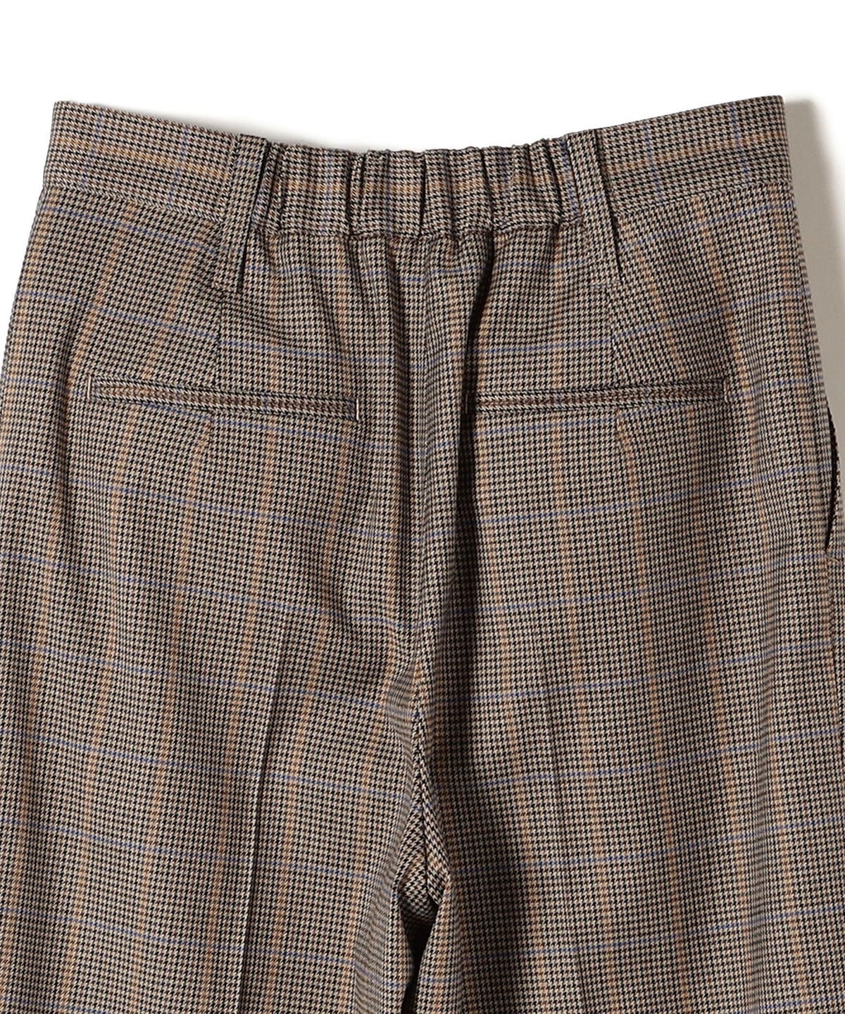 〈手洗い可能〉先染めブリティッシュチェックパンツ