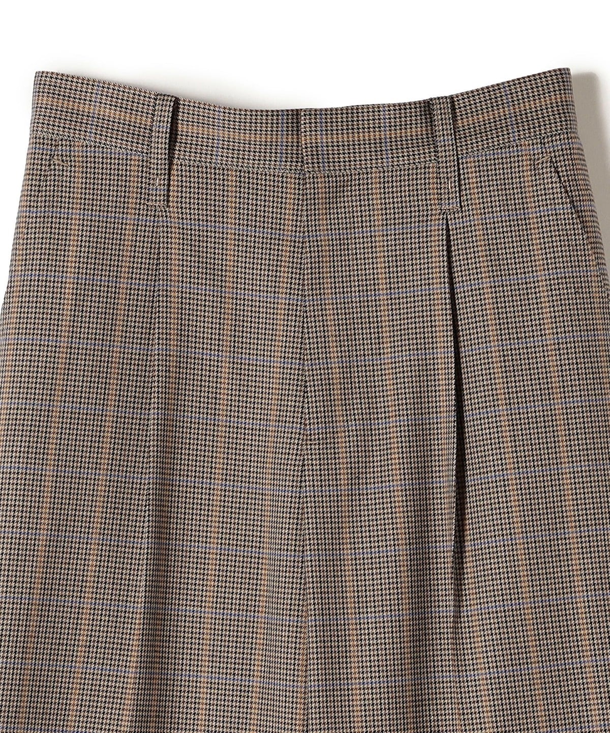 〈手洗い可能〉先染めブリティッシュチェックパンツ