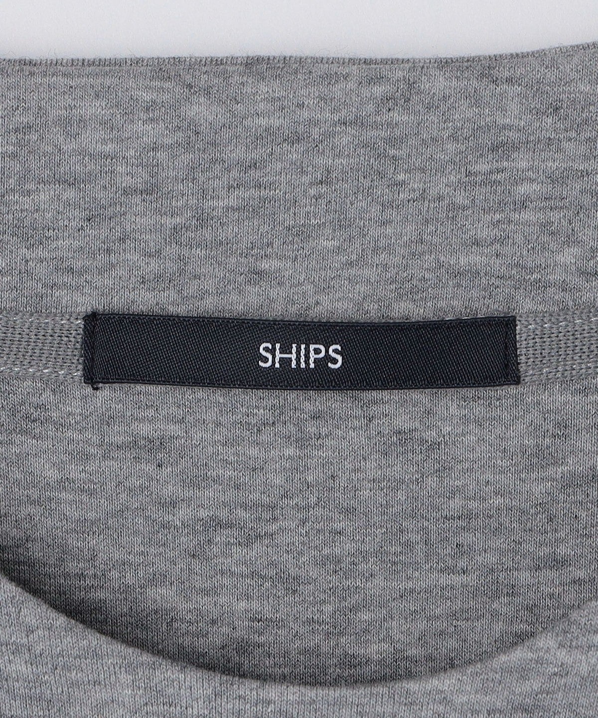 【WEB限定】SHIPS: テレワーク ビズ ワンポイントロゴ ハイゲージ ダブルニット スウェット