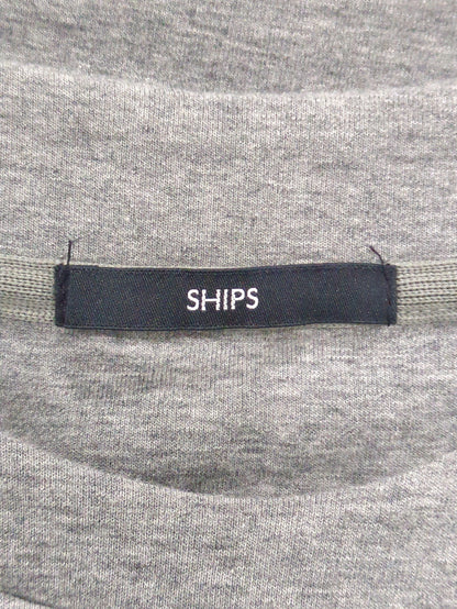 【WEB限定】SHIPS: テレワーク ビズ ワンポイントロゴ ハイゲージ ダブルニット スウェット