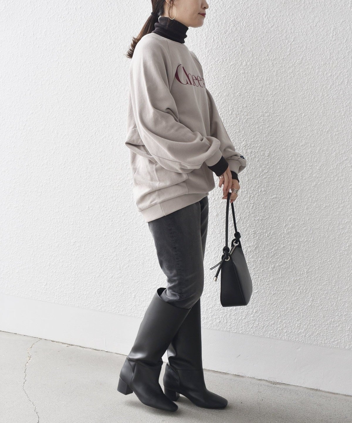 【SHIPS別注】RUSSELL ATHLETIC:ロゴスウェット2