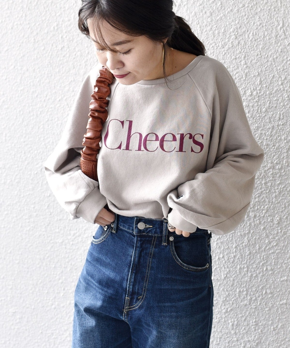 【SHIPS別注】RUSSELL ATHLETIC:ロゴスウェット2