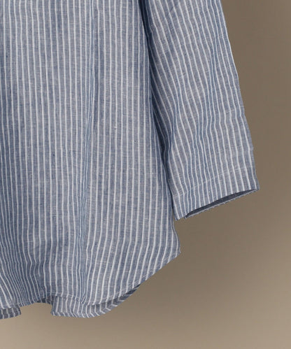 SHIPS: BAIRD MCNUTT リネン リラックス 7スリーブ カプリ シャツ 20SS