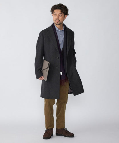 SHIPS: ウール カシミヤ チェスターコート