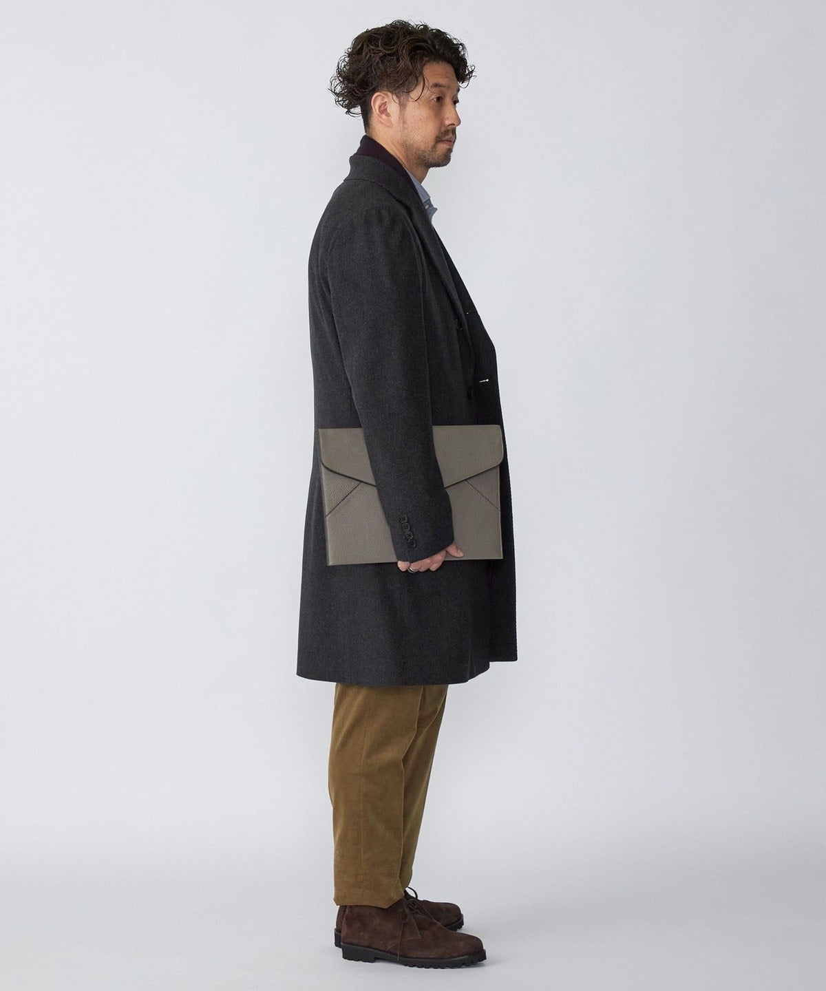 SHIPS: ウール カシミヤ チェスターコート