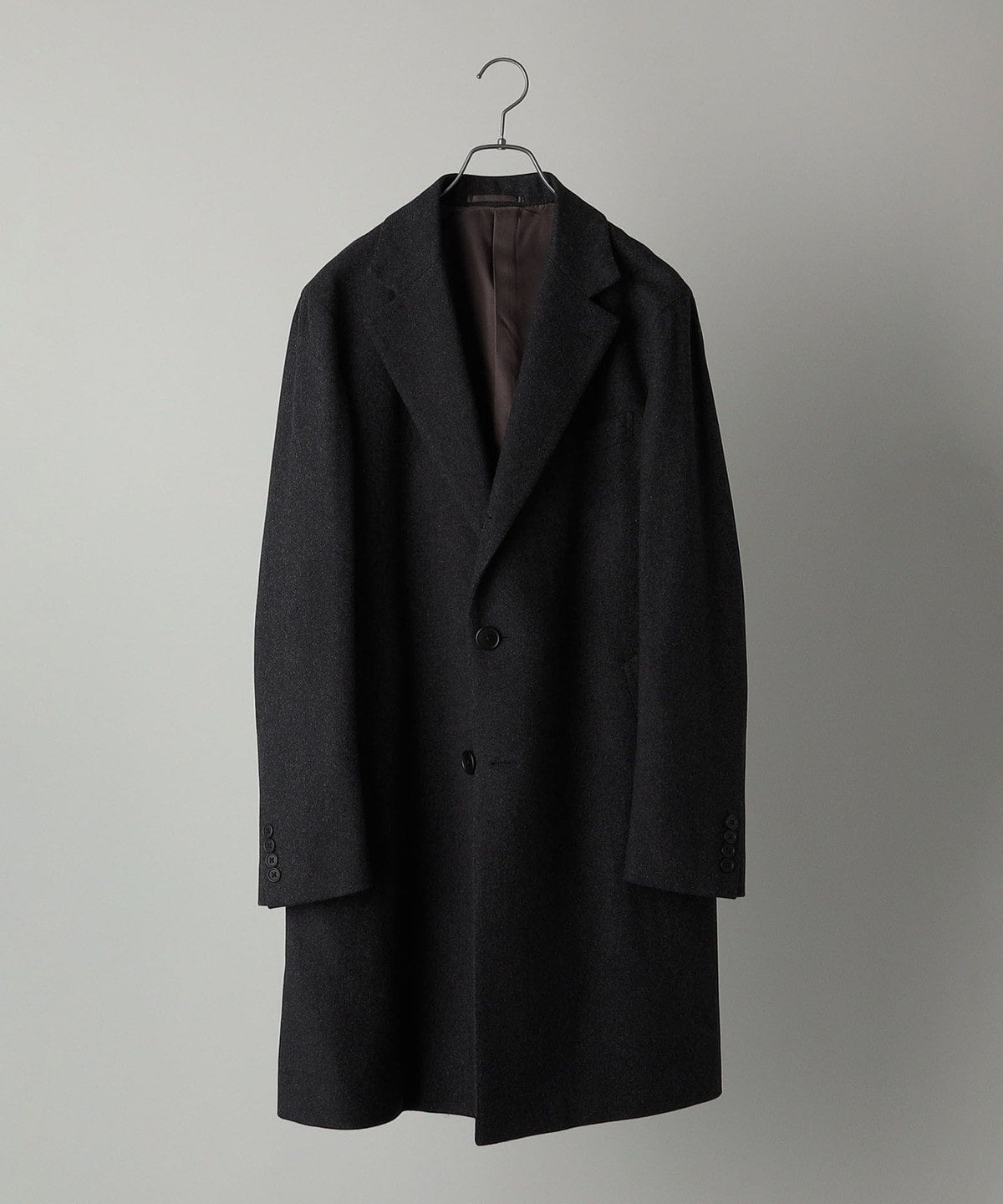 SHIPS: ウール カシミヤ チェスターコート