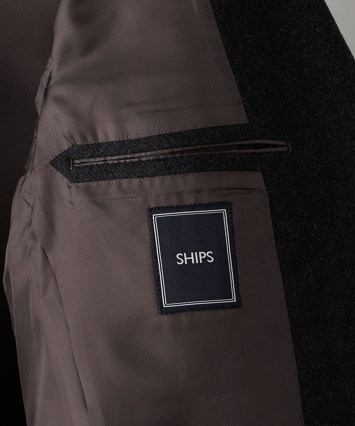 SHIPS: ウール カシミヤ チェスターコート