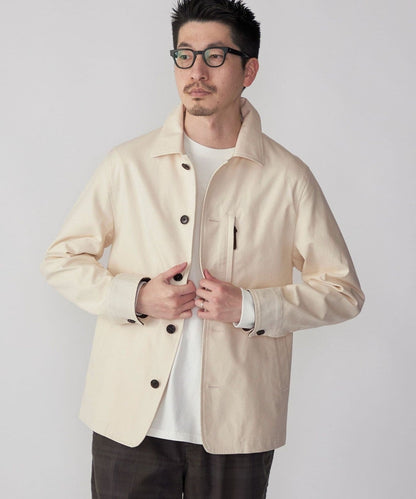 SHIPS: 高密度 コットンオックス ユーティリティ ジャケット