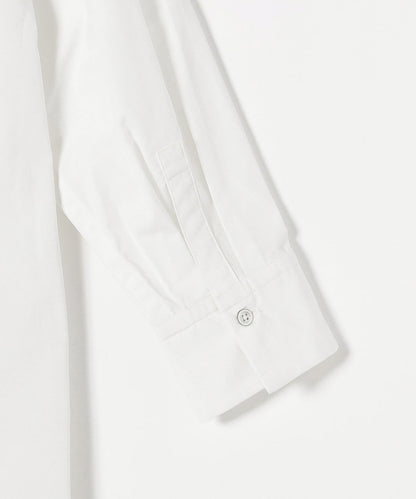 SHIPS any:〈洗濯機可能〉REPREVE バンド カラー シャツ