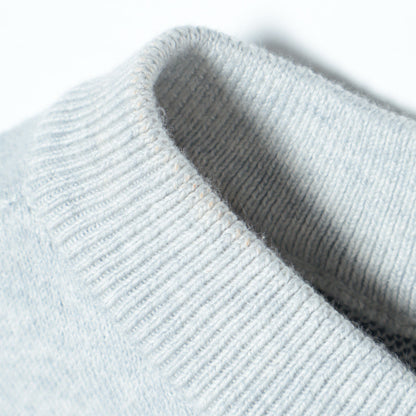 〈手洗い可能〉ジャカード ロゴ ニット ベスト 24SS
