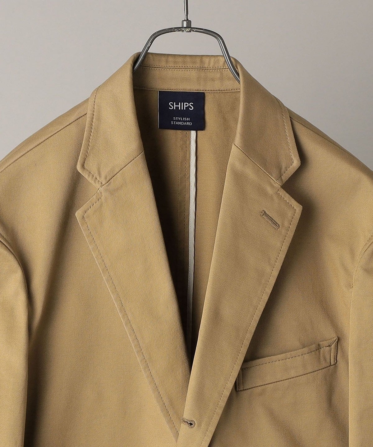 SHIPS STANDARD: FINX COTTON ツイル ブレザー
