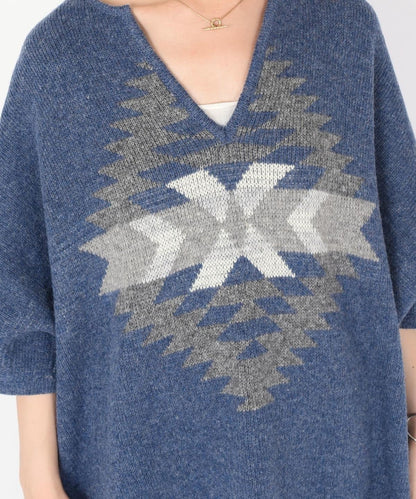 PENDLTON: カフタンニットワンピース