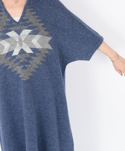 PENDLTON: カフタンニットワンピース