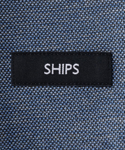 SHIPS: ウォッシャブル ライト ドビー 2ボタン ジャケット