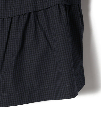 Nell:スモール ギンガム チェック ティアード ボレロ