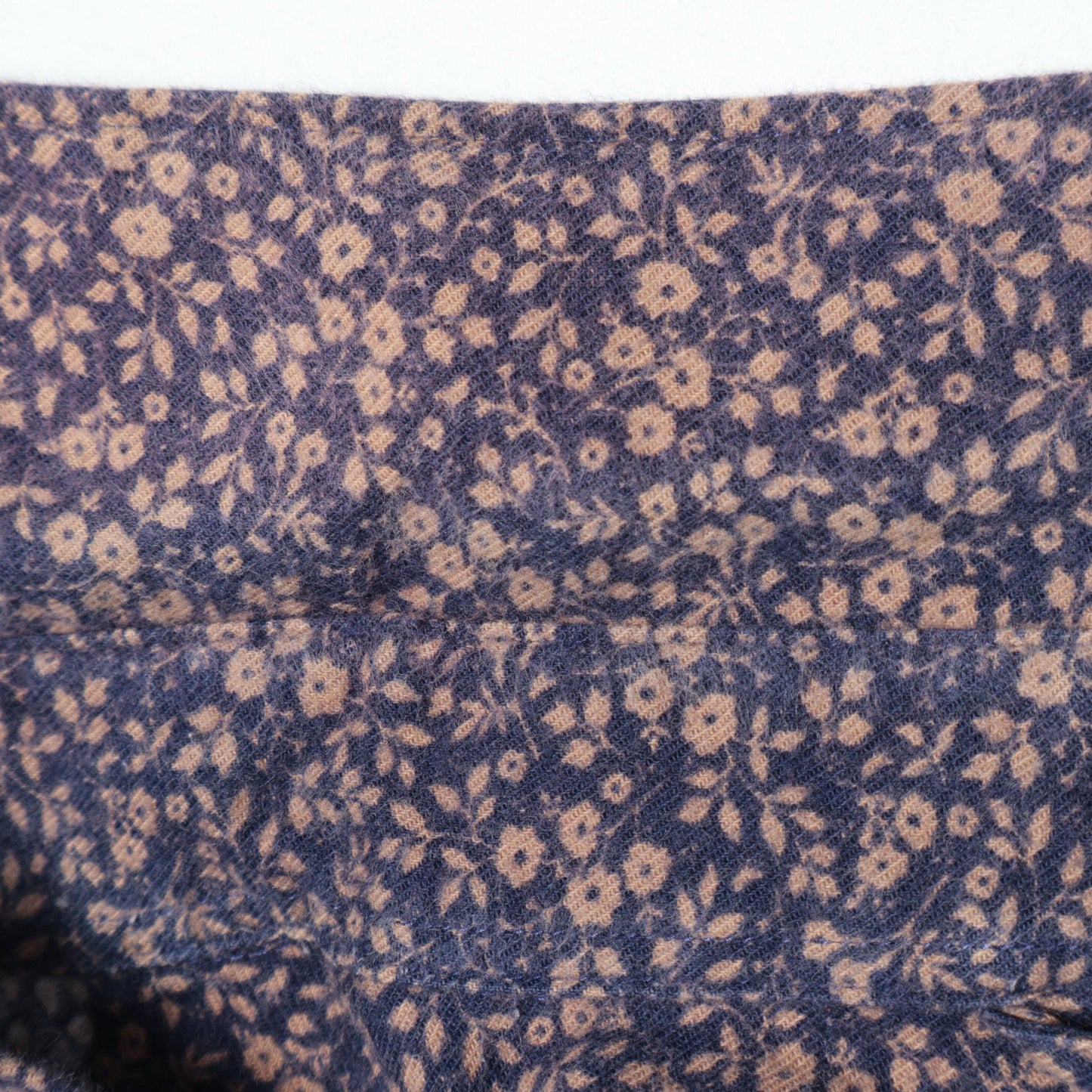 SHIPS: フランネル フラワープリント セミワイドカラーシャツ