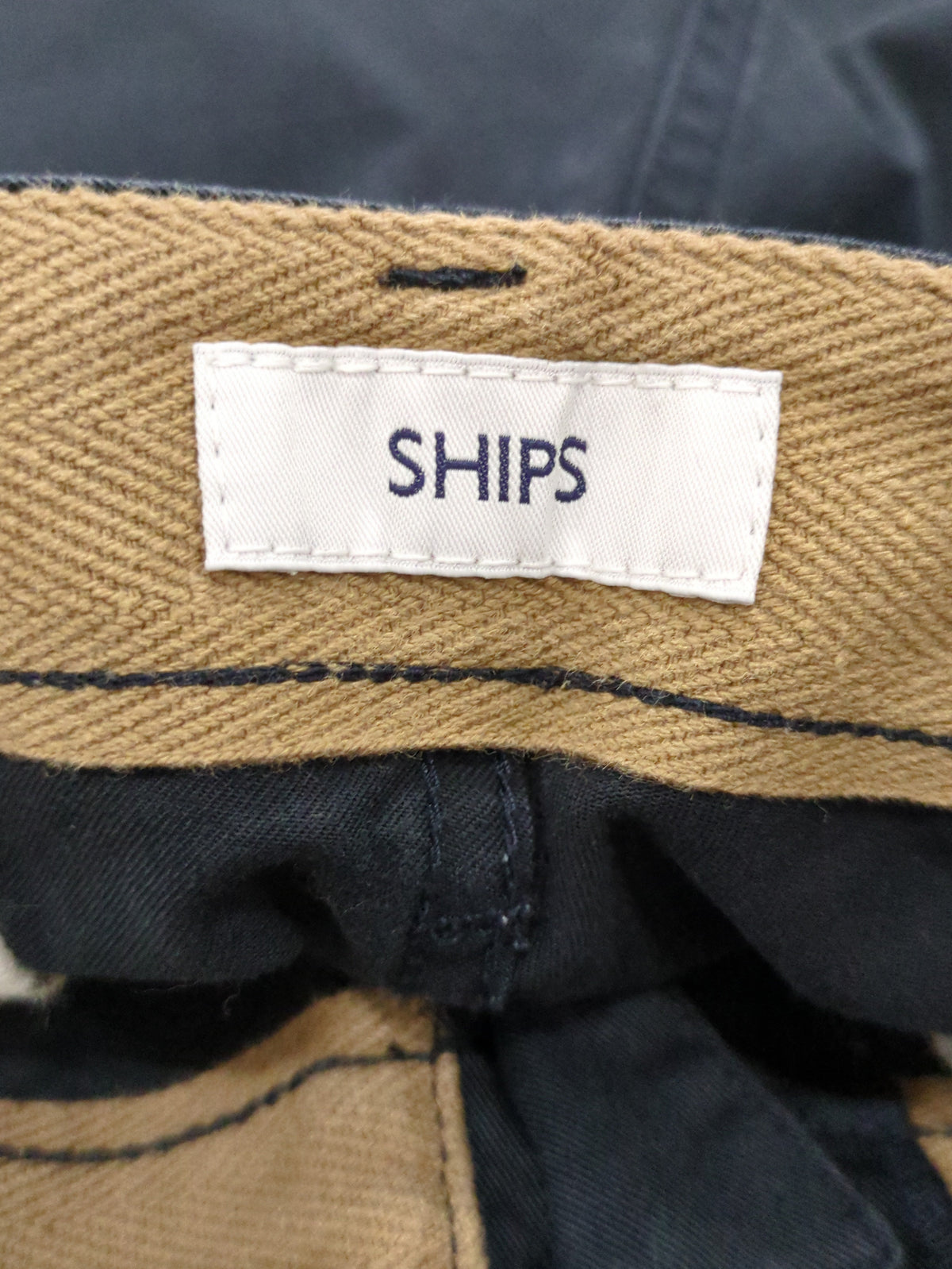 SHIPS:TAPERD CHINO COMPACT STR