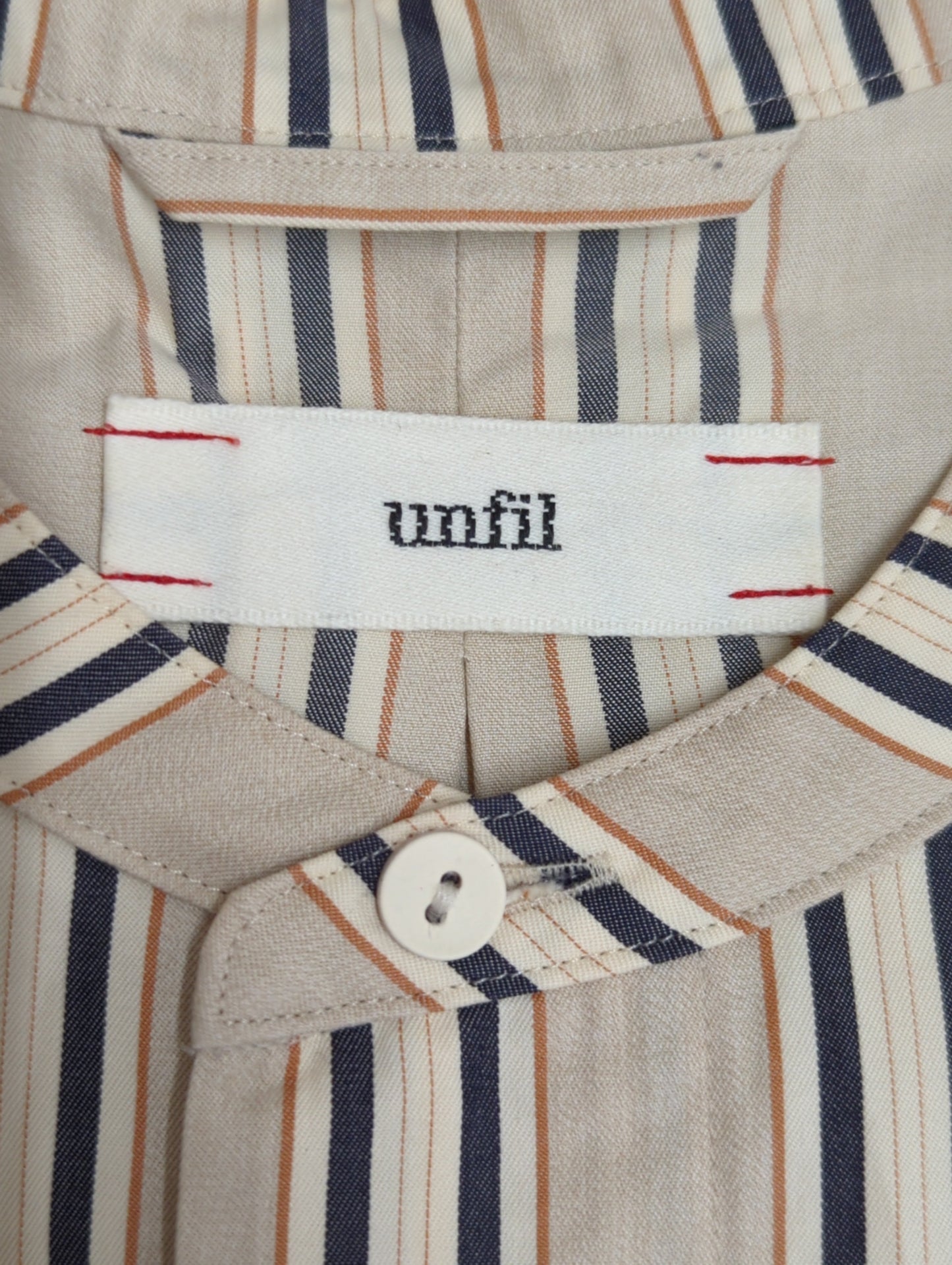 UNFIL:CTN TWILL SLEEVELESS OP
