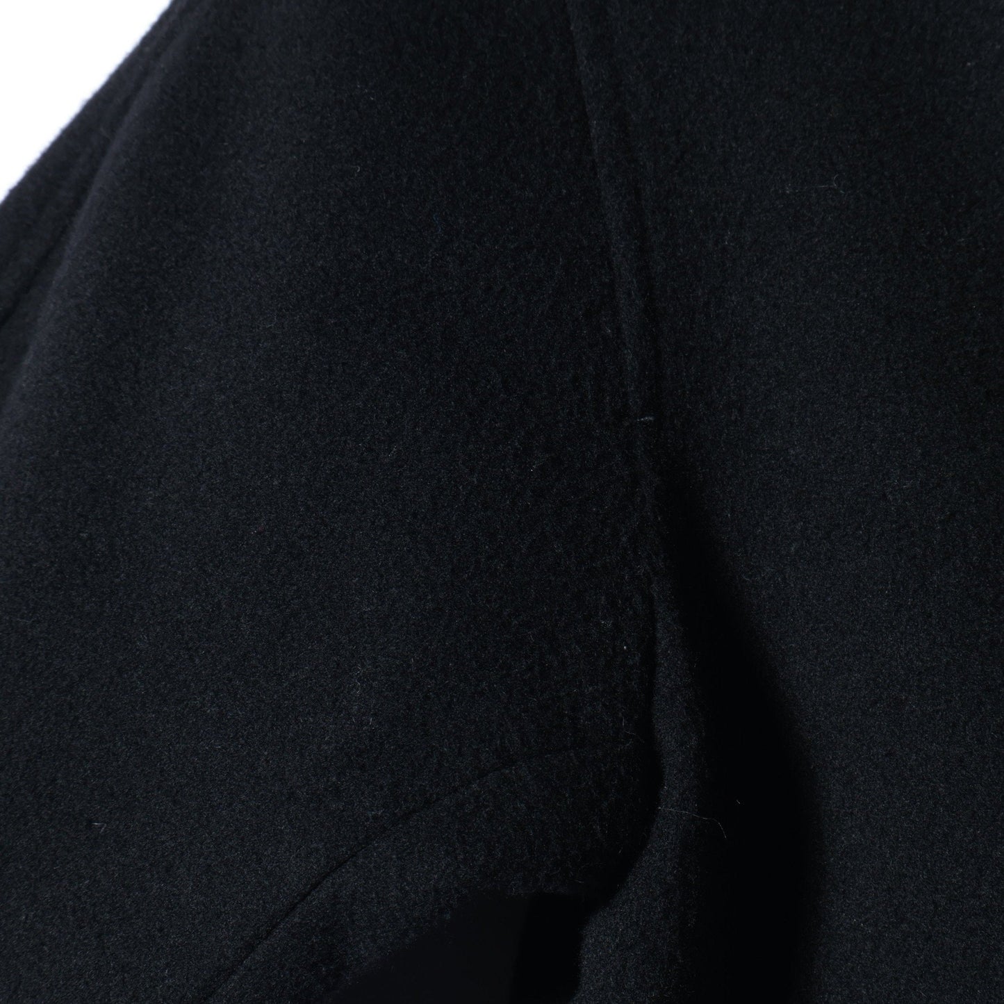 SHIPS any: ノンミュールジングウール ノーカラー ショート コート