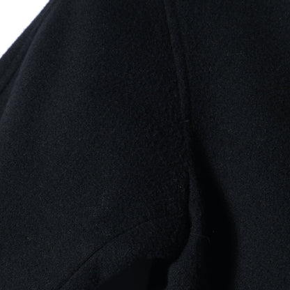 SHIPS any: ノンミュールジングウール ノーカラー ショート コート