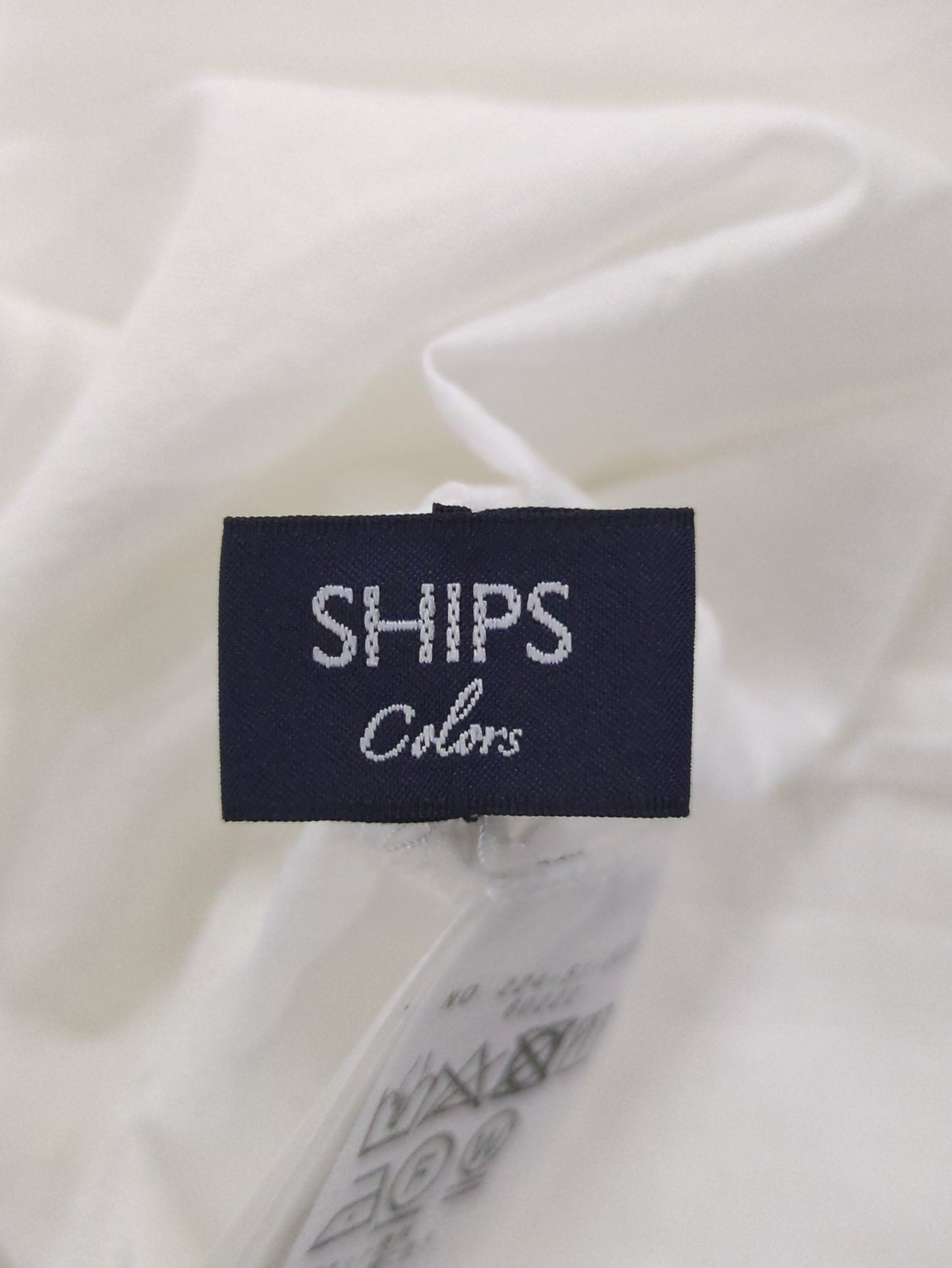 SHIPS Colors:〈手洗い可能〉コットン レース ジョイント シャツワンピース