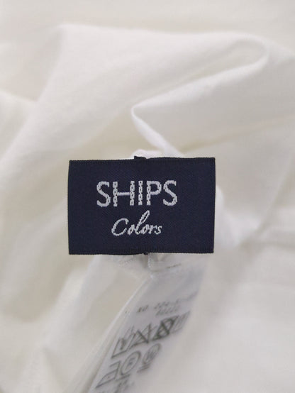 SHIPS Colors:〈手洗い可能〉コットン レース ジョイント シャツワンピース