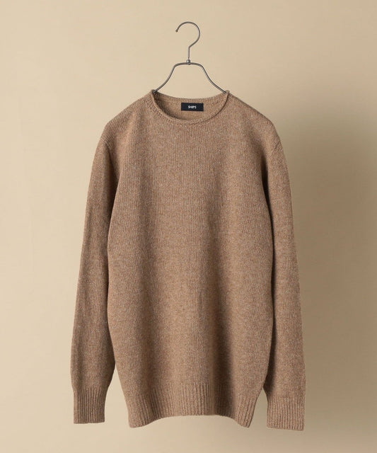 SHIPS: WHOLEGARMENT(R) ウール ロールネック プルオーバー