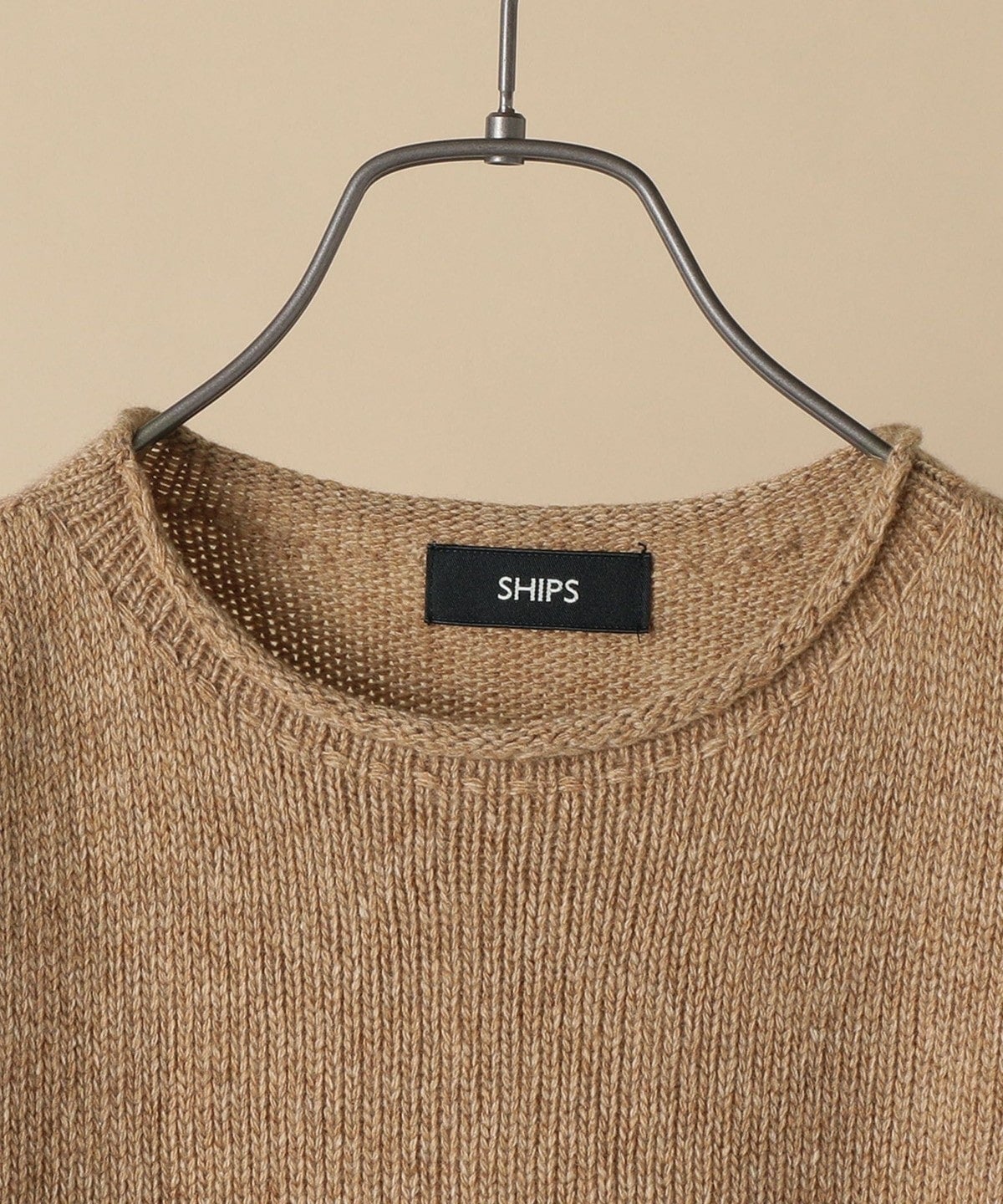 SHIPS: WHOLEGARMENT(R) ウール ロールネック プルオーバー