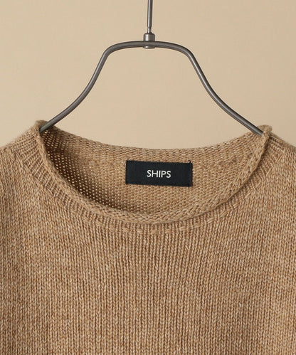 SHIPS: WHOLEGARMENT(R) ウール ロールネック プルオーバー