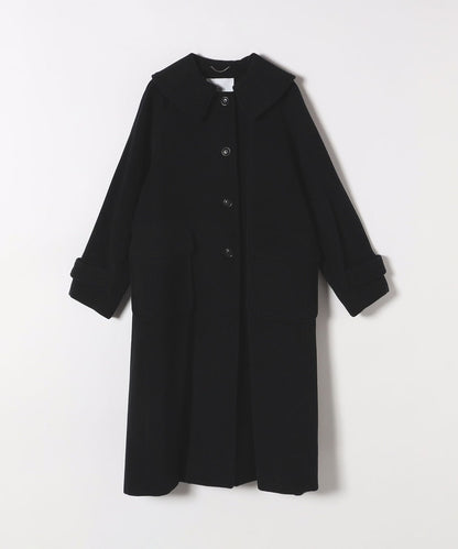 SHIPS any: PONTETORTO フラットカラー ロング コート