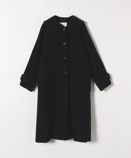 SHIPS any: PONTETORTO フラットカラー ロング コート