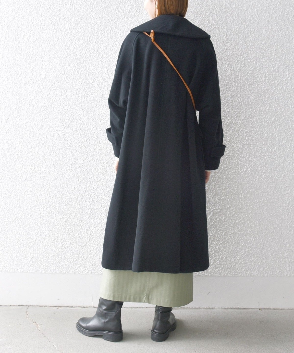 SHIPS any: PONTETORTO フラットカラー ロング コート