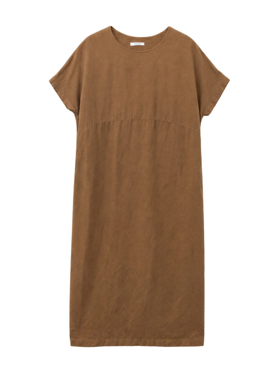 SHIPS Days STANDARD:ソリッド ロングワンピース 19SS