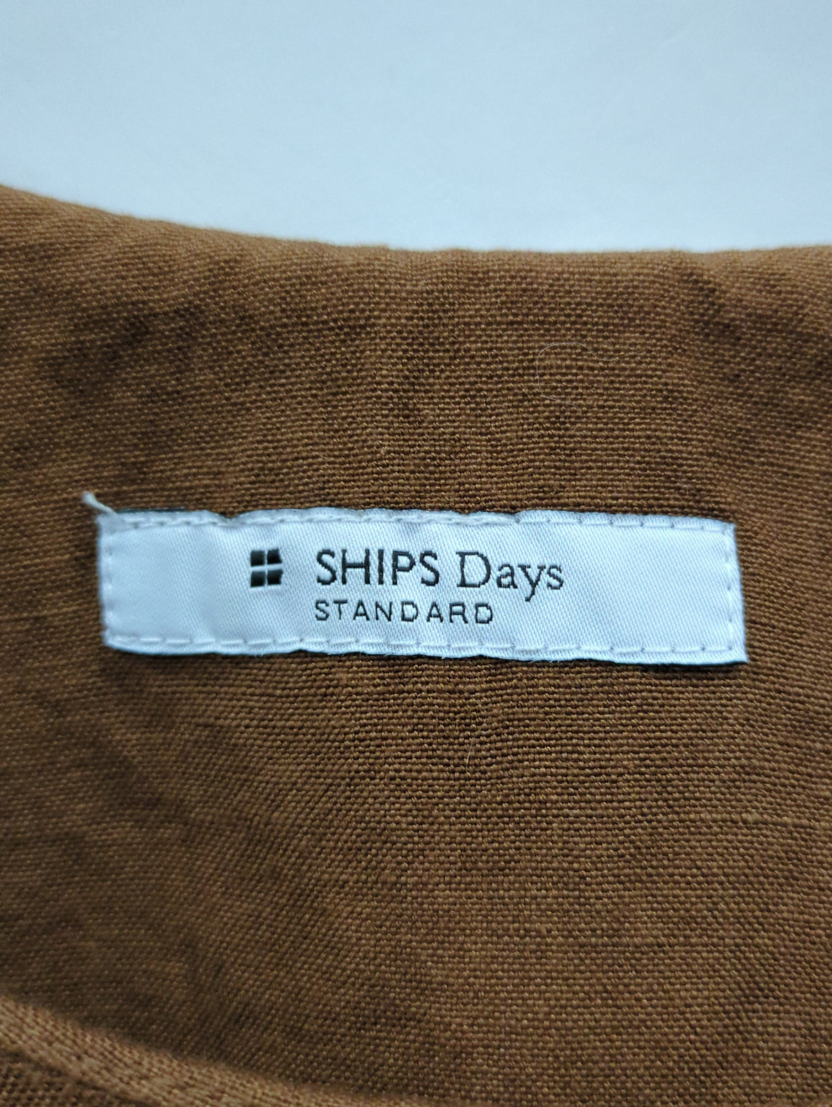 SHIPS Days STANDARD:ソリッド ロングワンピース 19SS