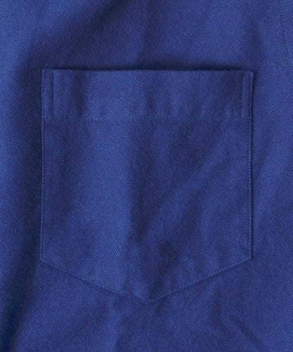 SHIPS: ペルヴィアン ピマ セミワイドカラー ソリッド ネルシャツ