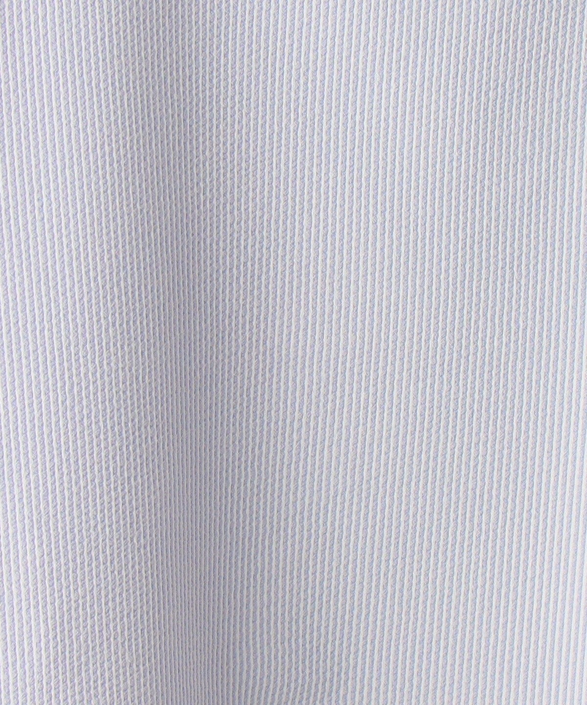 SHIPS: COOLMAX(R) シアサッカー ストライプ クルーネック Tシャツ