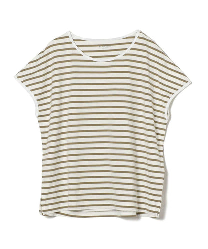 SHIPS Days STANDARD:DAILY FANCTION クルーネックTee border