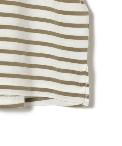 SHIPS Days STANDARD:DAILY FANCTION クルーネックTee border