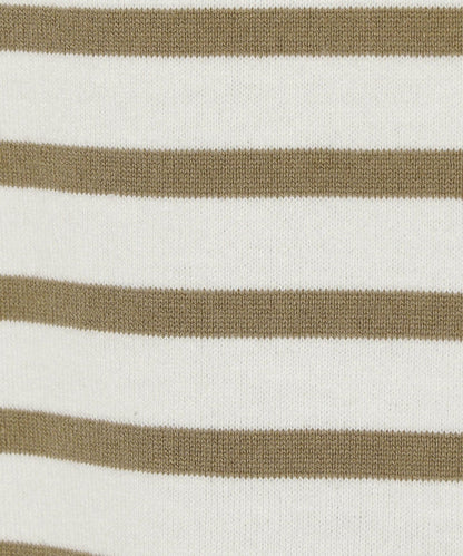 SHIPS Days STANDARD:DAILY FANCTION クルーネックTee border