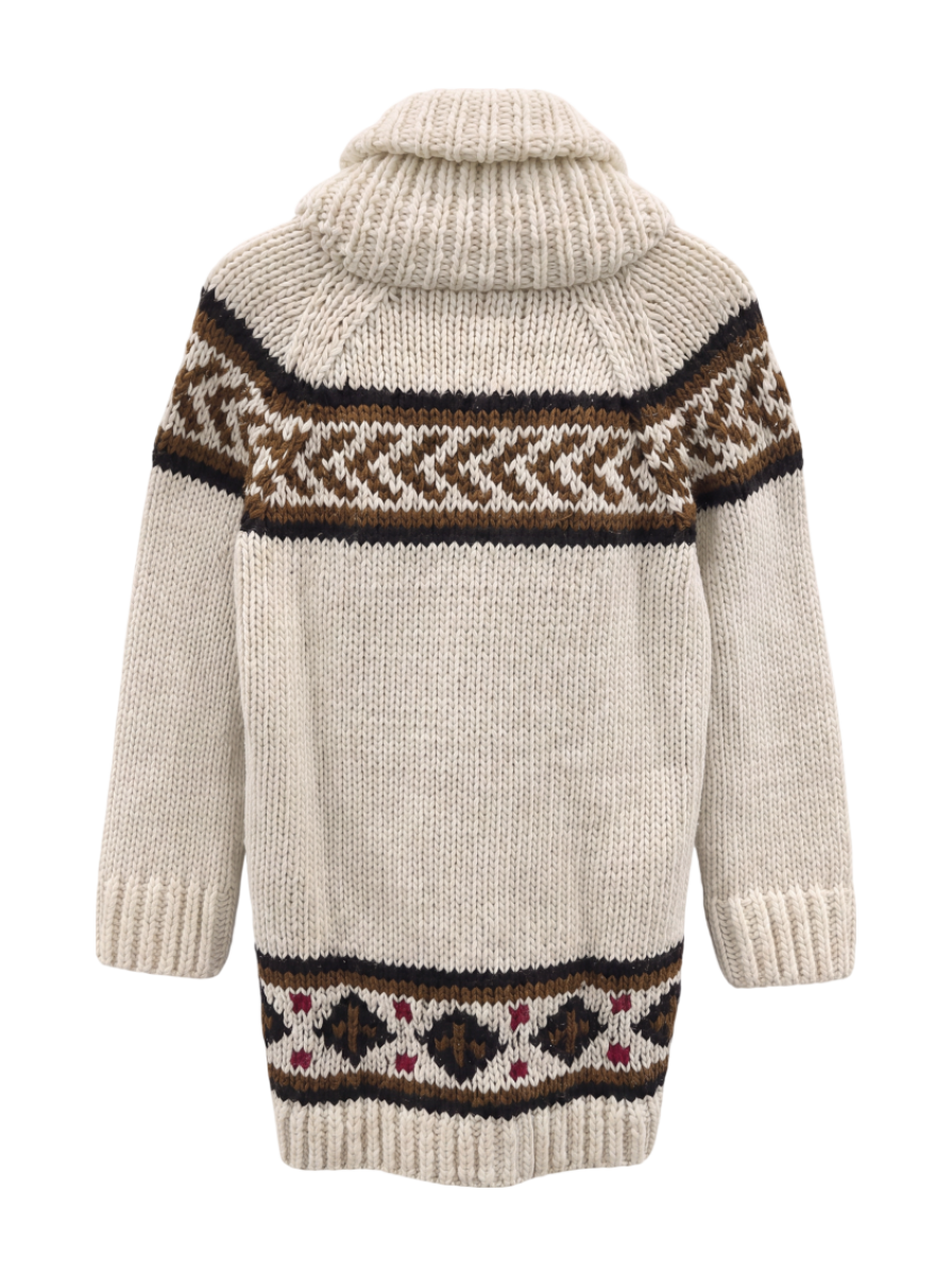 Khaju:ジャカードハンドニットカーディガン18FW