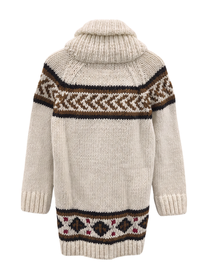 Khaju:ジャカードハンドニットカーディガン18FW