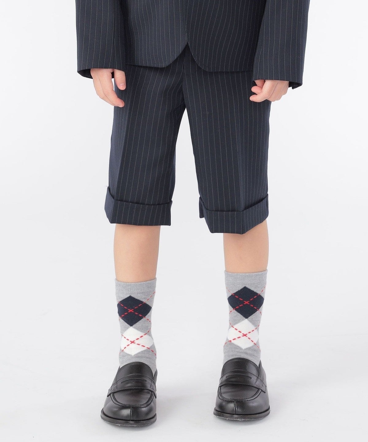 SHIPS KIDS:ストライプ ショートパンツ(100〜130cm)