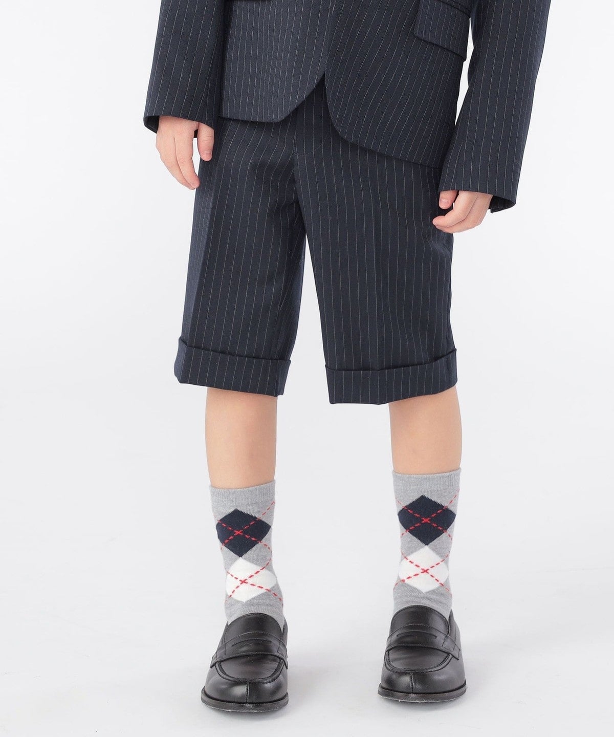 SHIPS KIDS:ストライプ ショートパンツ(100〜130cm)