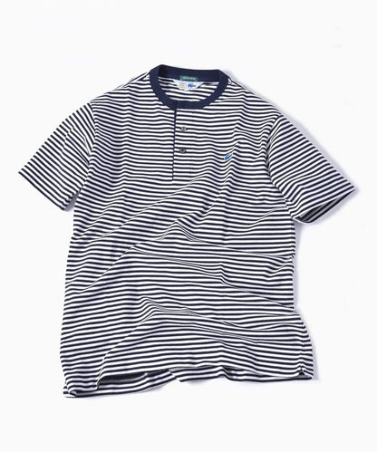 LACOSTE: 別注 カノコ ヘンリーネック Tシャツ 20SS