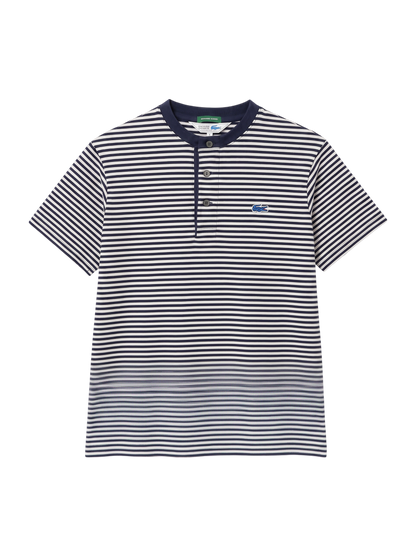 LACOSTE: 別注 カノコ ヘンリーネック Tシャツ 20SS