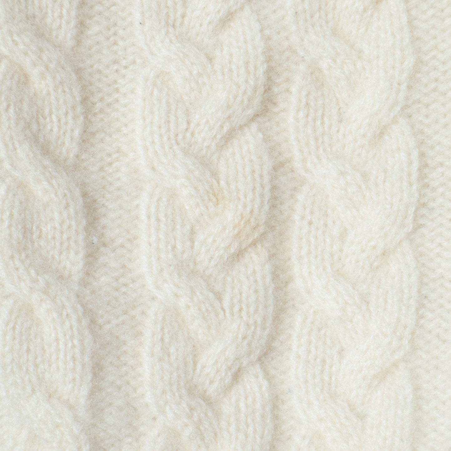 HAMILTON カシミヤケーブルニット