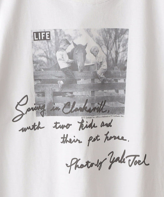 SHIPS: LIFE MAGAZINE フォトプリント Tシャツ