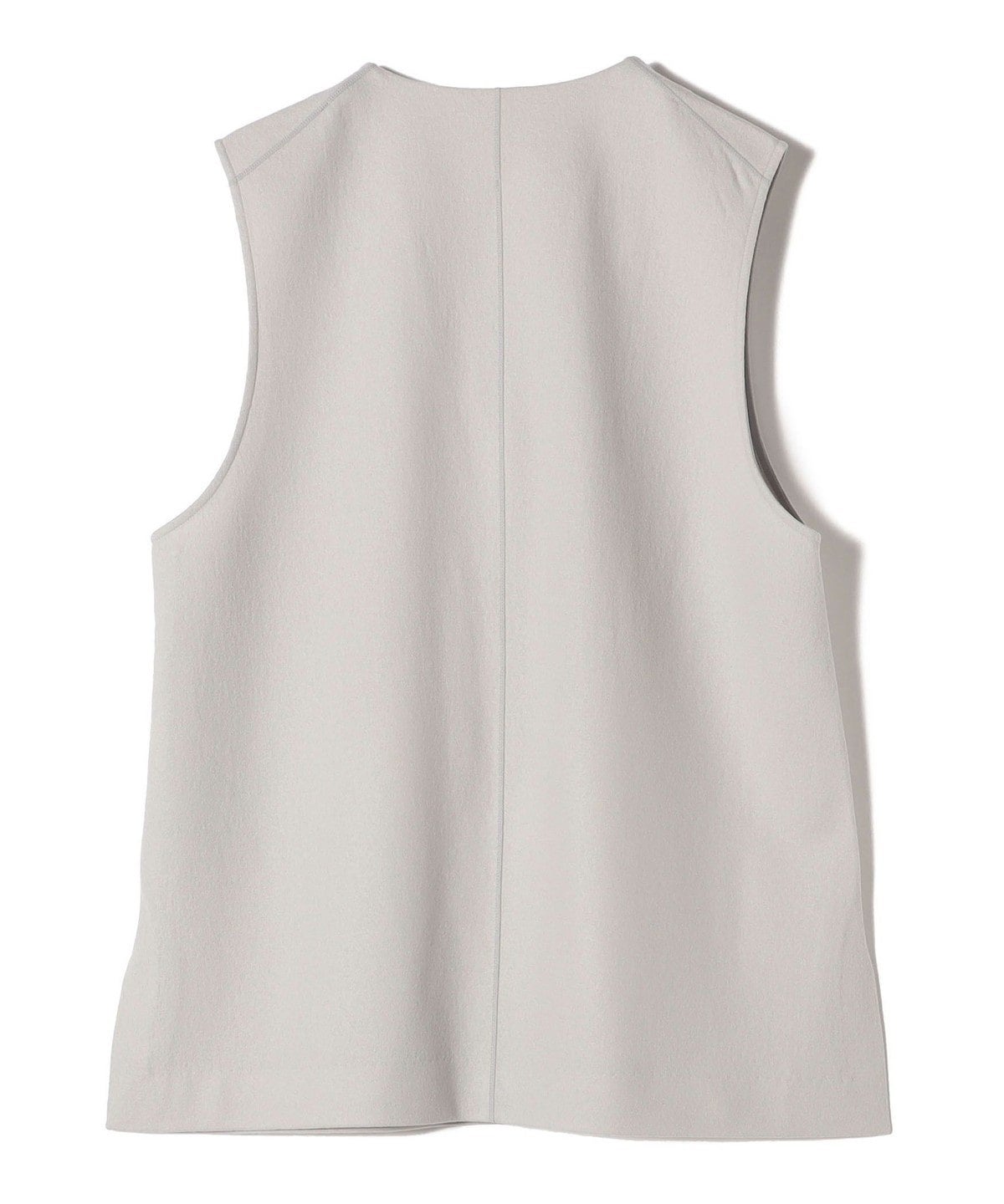 SHIPS Primary Navy Label:〈手洗い可能〉ウール ジャージー オーバー ベスト