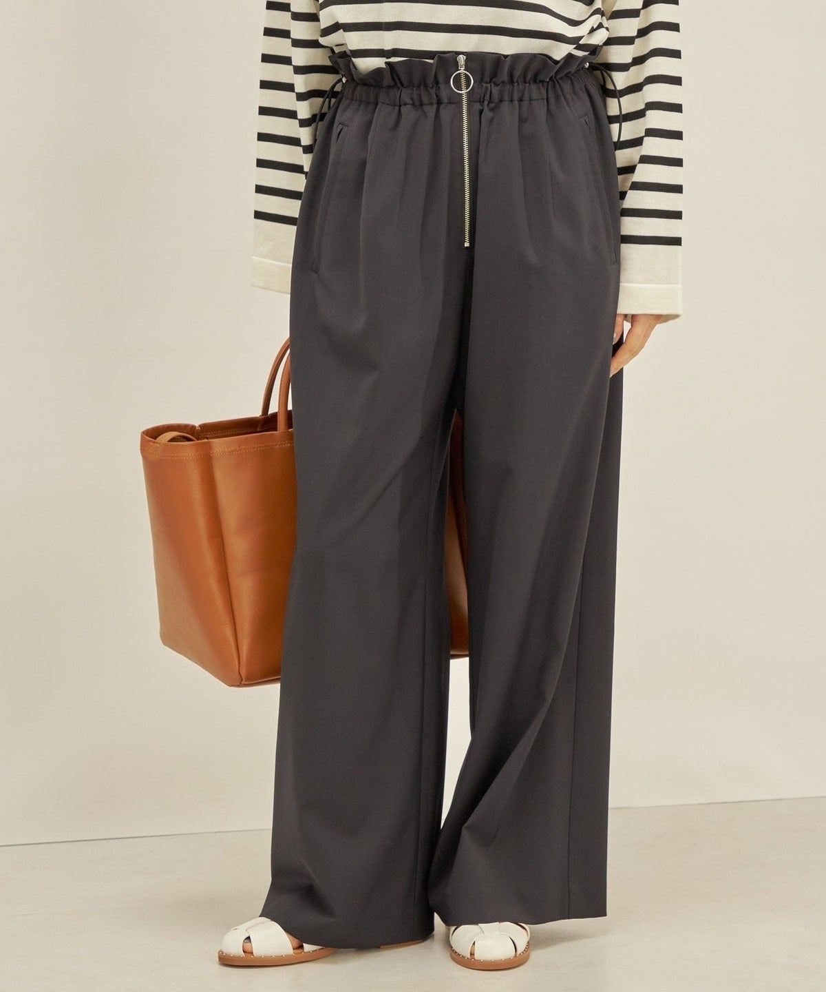 Paulo Oliveira ドロスト ワイド パンツ